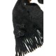 Echarpe -col angora noir Ariane Lespire