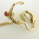 Earcuff rouge Julie Sion