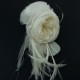 Broche blanche Johanna Braitbart