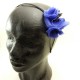 Serre tête fleur bleu Johanna Braitbart