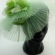 Bibi tulle vert Opélie Hat's