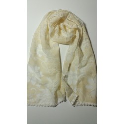 Echarpe beige