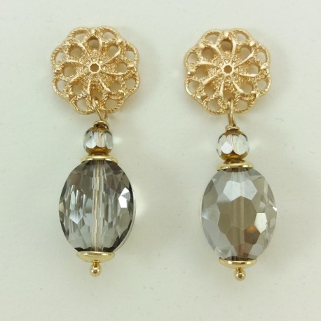 Clou fleur gold