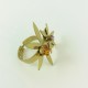 Bague fleur stass