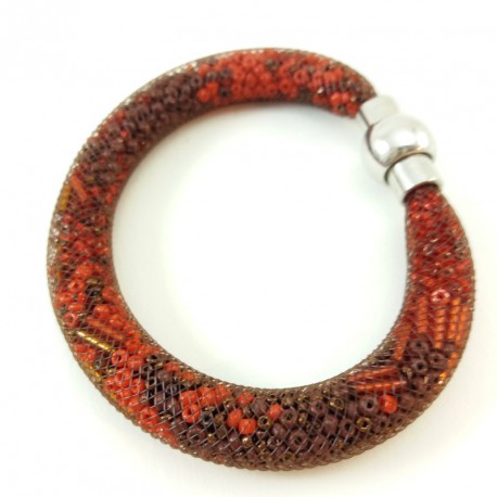 Bracelet filet rouge