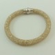 Bracelet filet beige