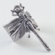 Bague libellule argent