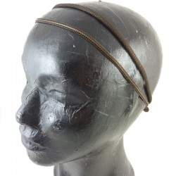 headband double chaîne bronze