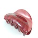 Pince crabe acrylique rouge