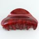 Pince crabe acrylique rouge