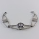 Bracelet vitrail argent