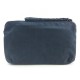 Pochette trousse cuir bleu Naterra