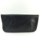 Pochette cuir noir Naterra