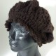 Beret tricot marron Ariane Lespire