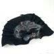 Chapeau noir laine fleur Complit