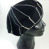Beret laine noir/perle Complit