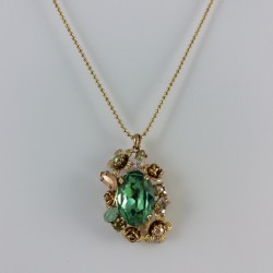 Collier gothique erinite/gold